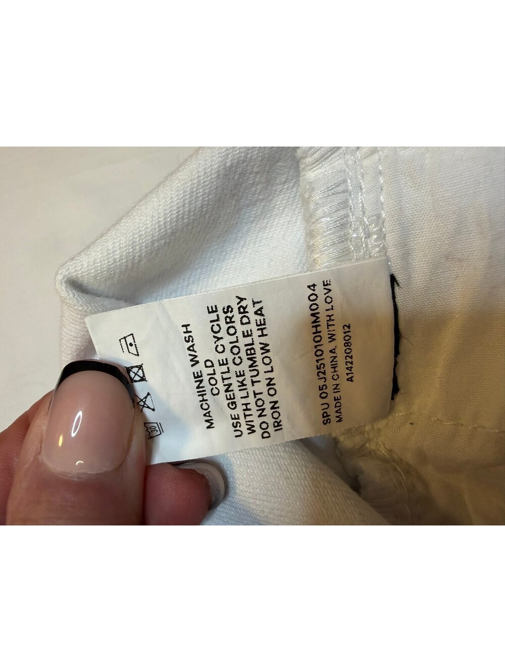 BloomChic White Stretchy Straight-Leg Jeans - 18 - Picture 5 of 12